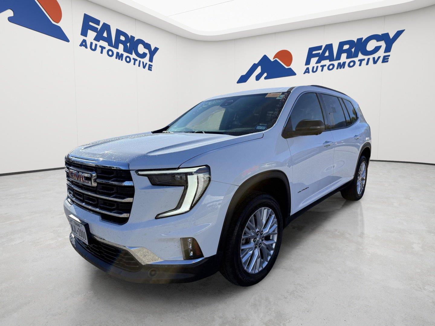 Summit White 2026 GMC Acadia SUV / Crossover Four-Wheel Drive 8-Speed Automatic