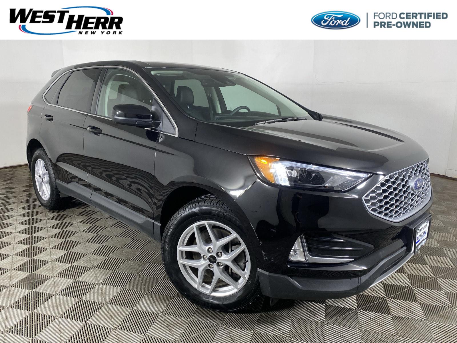 Agate Black 2023 Ford Edge SUV / Crossover All-Wheel Drive 8-Speed Automatic