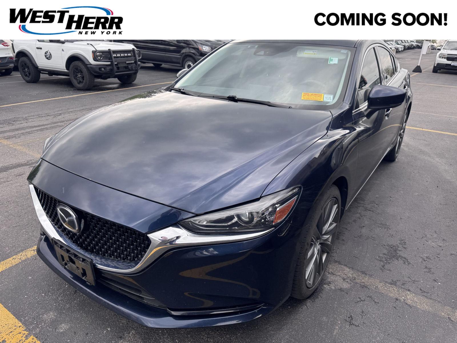 Deep Crystal Blue 2020 Mazda MAZDA6 Grand Touring FWD Sedan Front-Wheel Drive Automatic