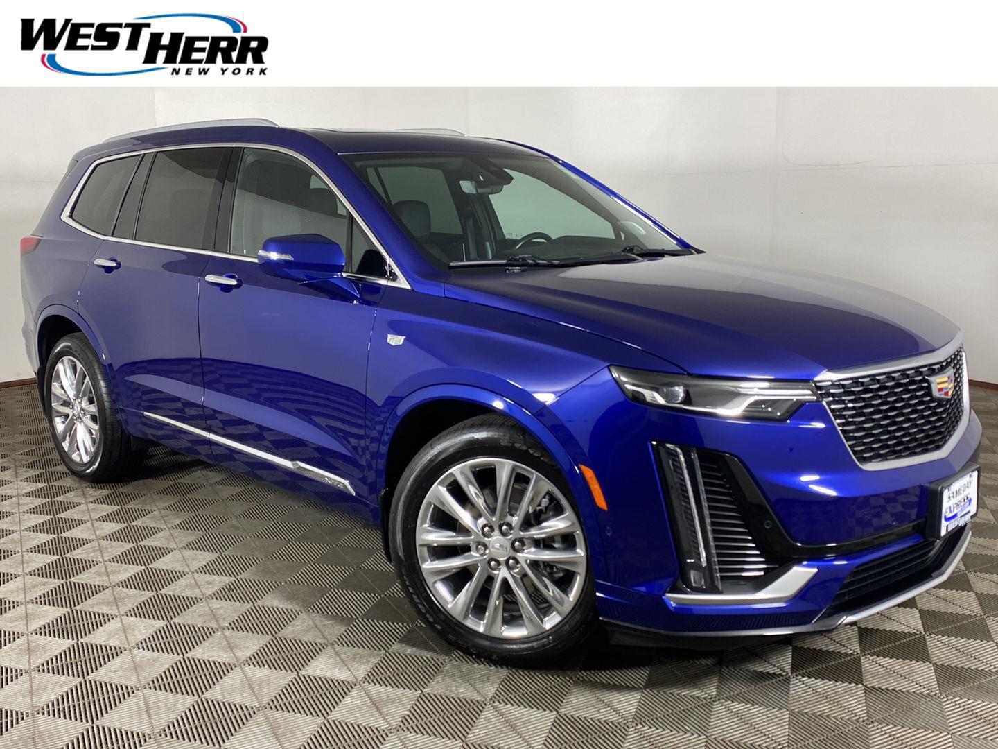 Blue Metallic 2023 Cadillac XT6 SUV / Crossover Four-Wheel Drive 9-Speed Automatic