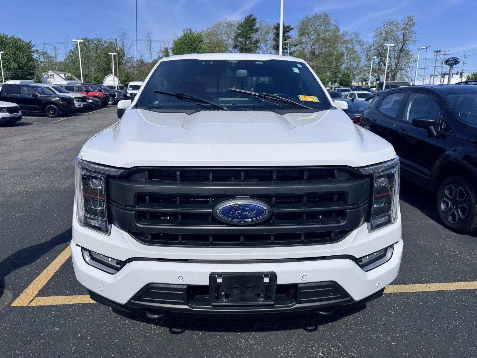 Used 2021 Oxford White Ford LARIAT image 2