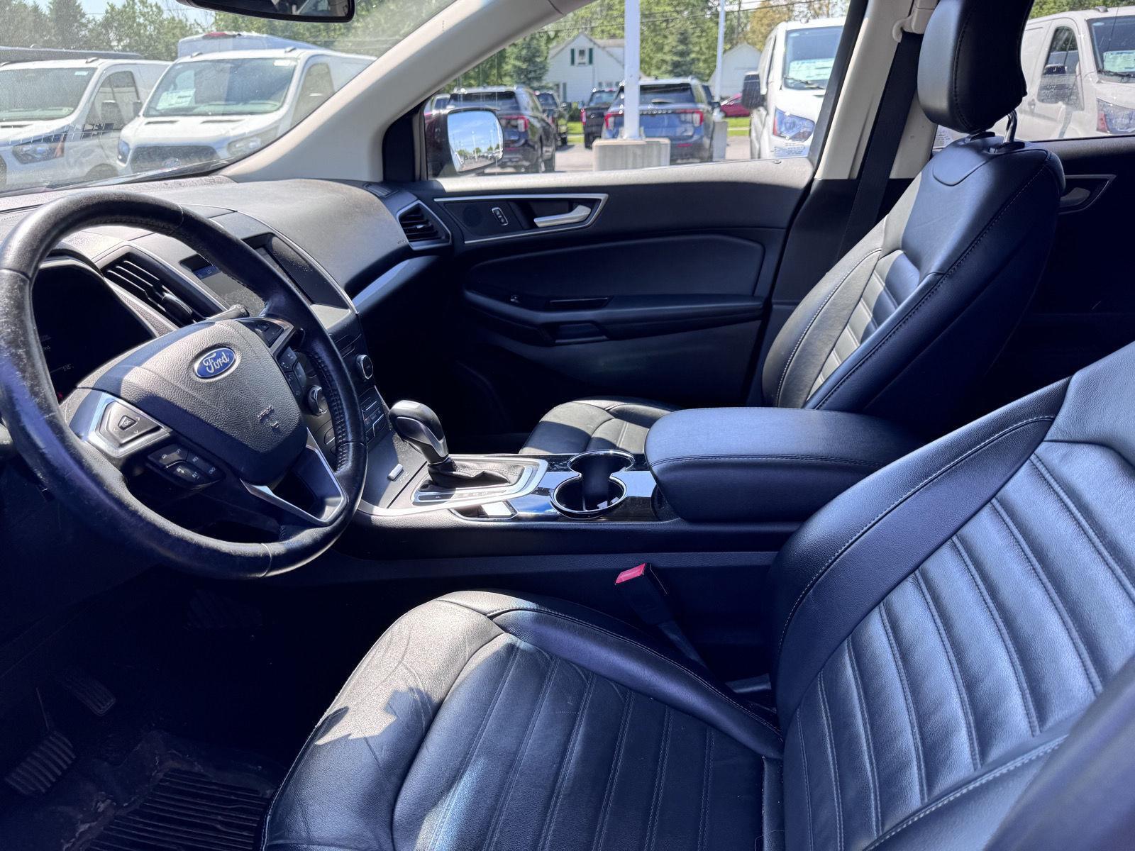 Used 2017 Burgundy Velvet Metallic Tinted Clearcoat Ford SEL image 7