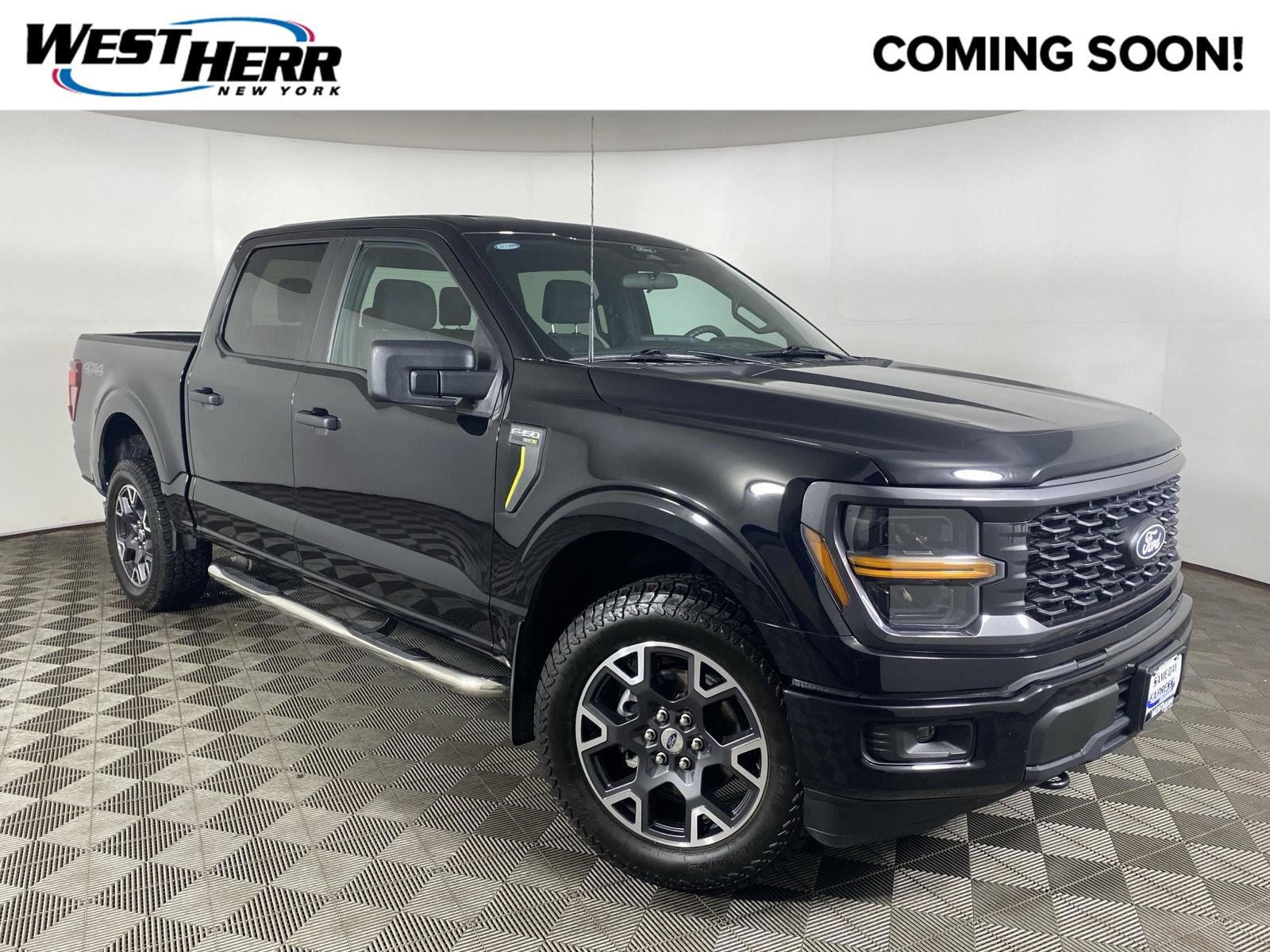 Agate Black 2024 Ford F-150 Pickup Truck Four-Wheel Drive Automatic