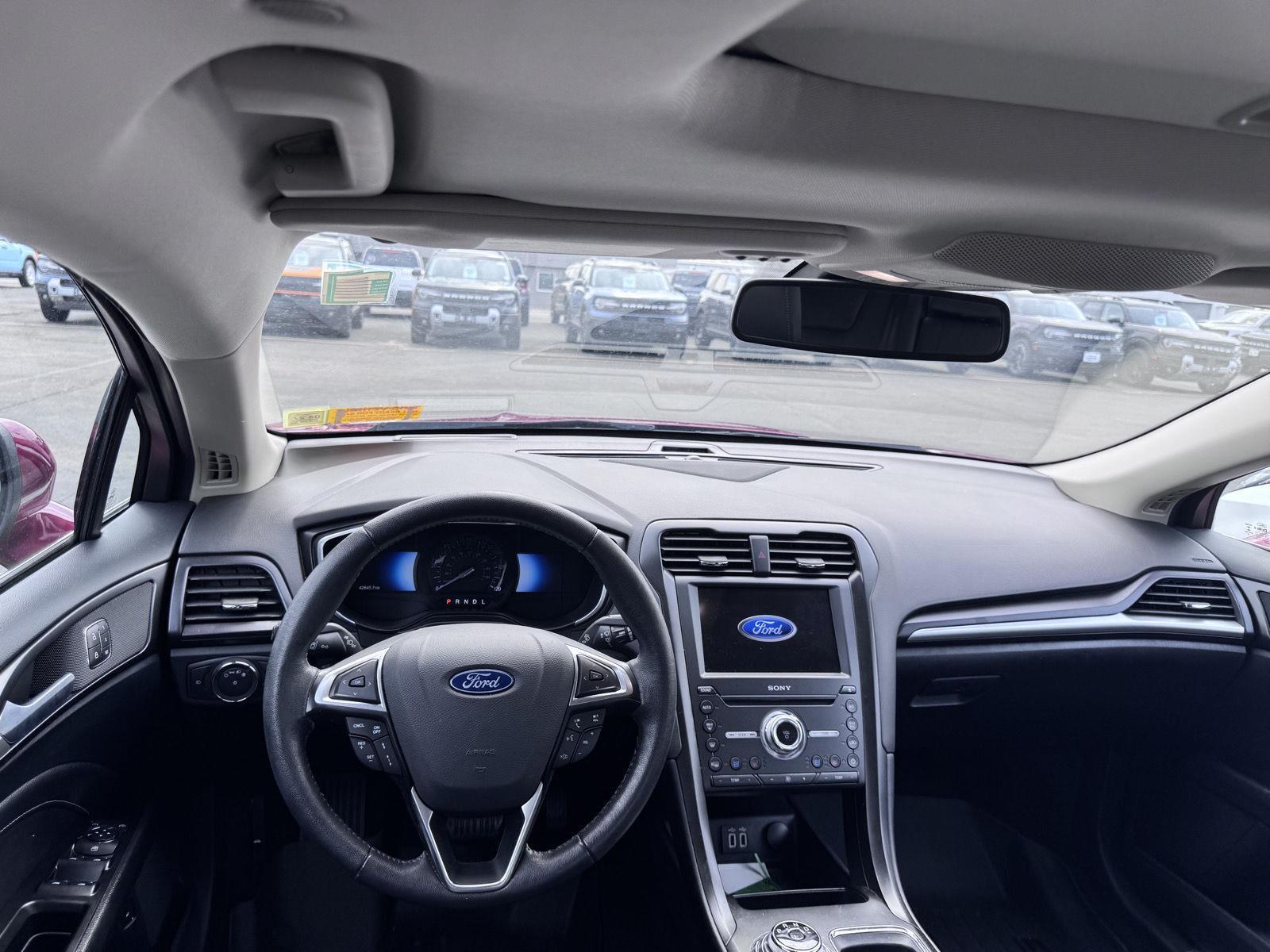 Used 2019 Ruby Red Metallic Tinted Clearcoat Ford Titanium image 8