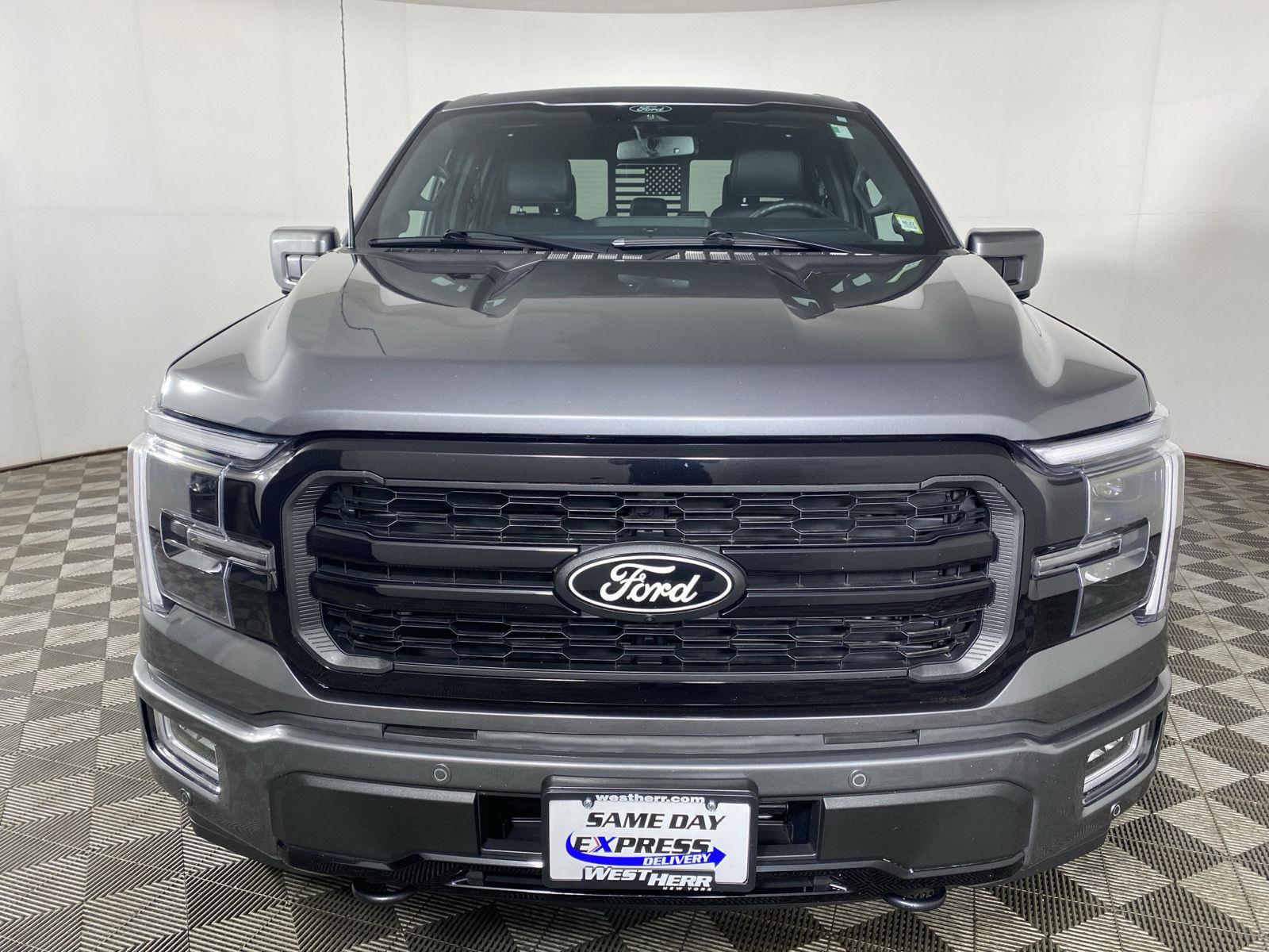 Certified Used 2024 Carbonized Gray Ford LARIAT image 2