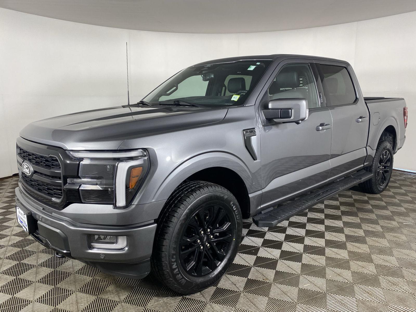 Certified Used 2024 Carbonized Gray Ford LARIAT image 3