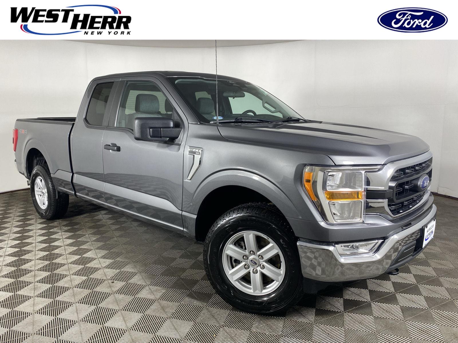 Carbonized Gray 2022 Ford F-150 Pickup Truck Four-Wheel Drive Automatic