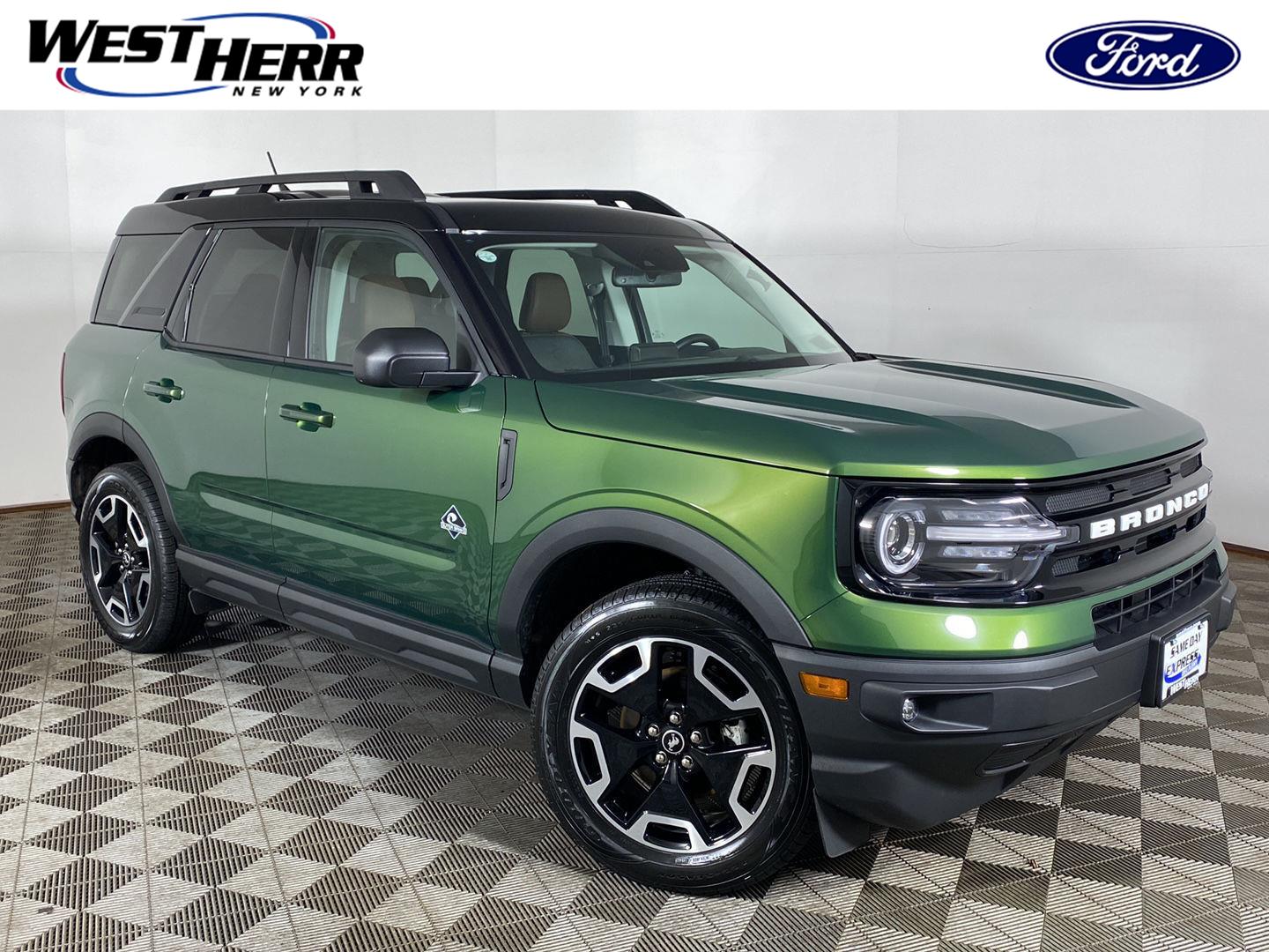 Eruption Green 2024 Ford Bronco Sport SUV / Crossover All-Wheel Drive 8-Speed Automatic