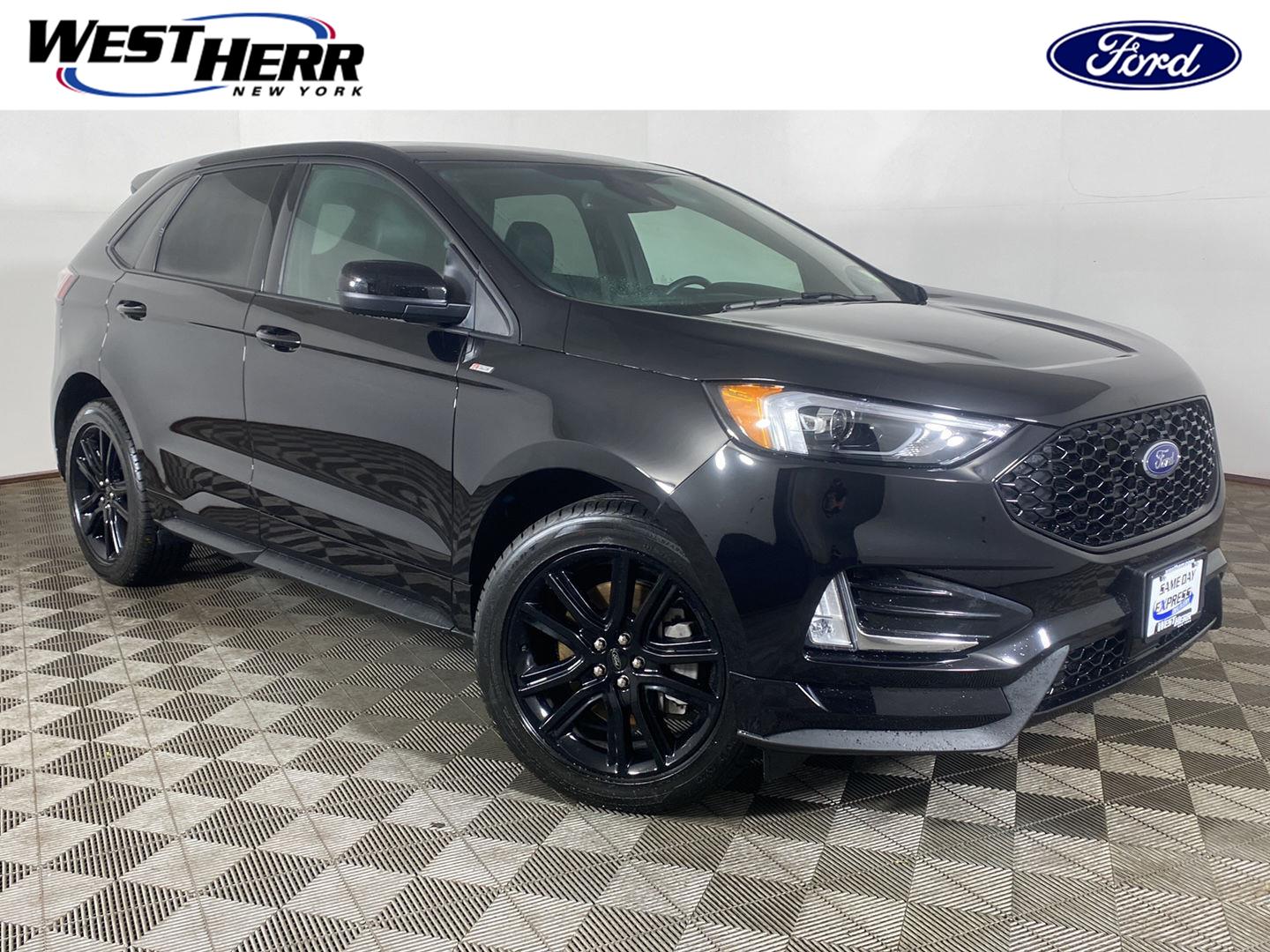 Agate Black 2023 Ford Edge SUV / Crossover All-Wheel Drive 8-Speed Automatic