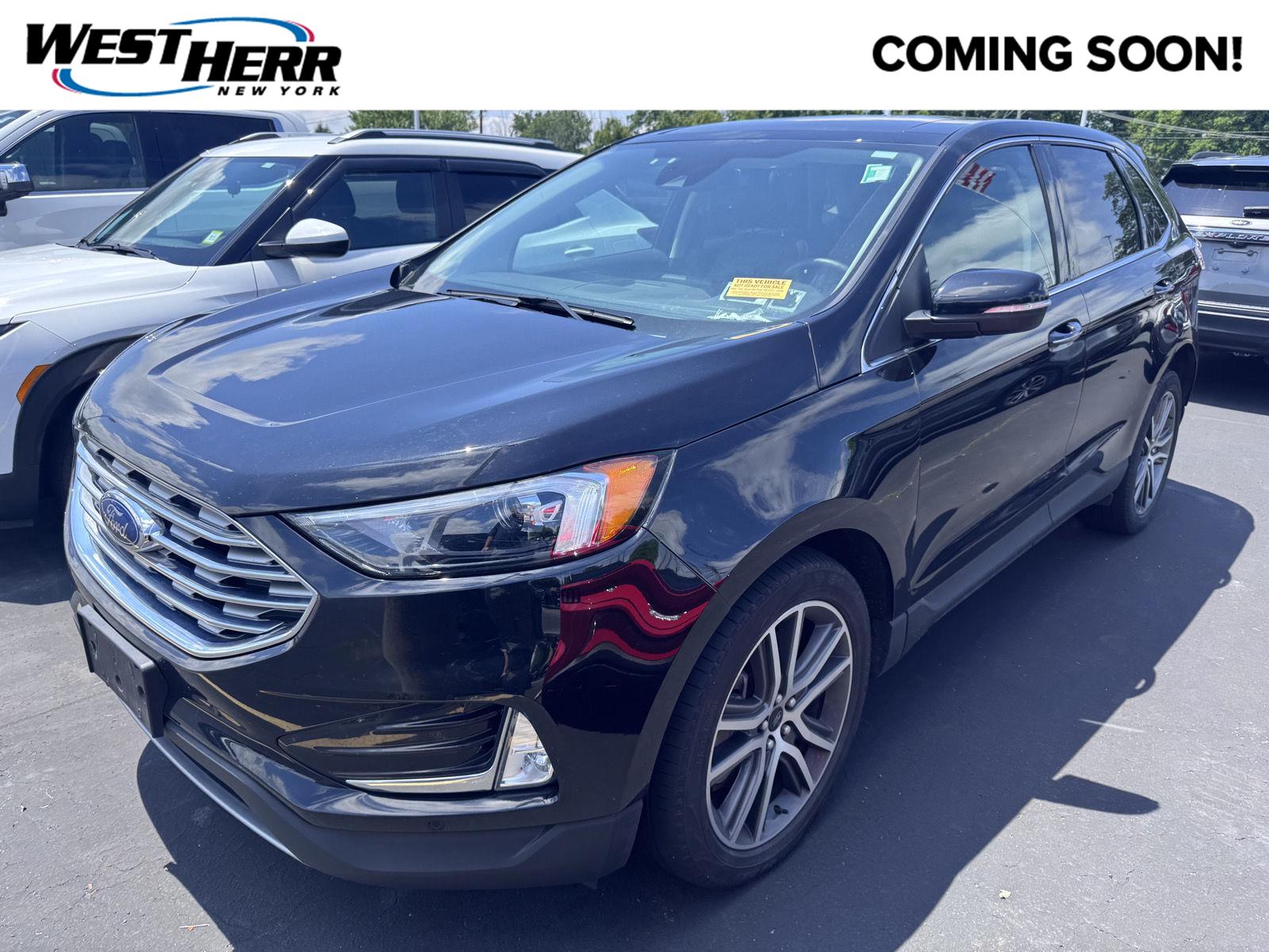 Agate Black 2024 Ford Edge SUV / Crossover All-Wheel Drive 8-Speed Automatic