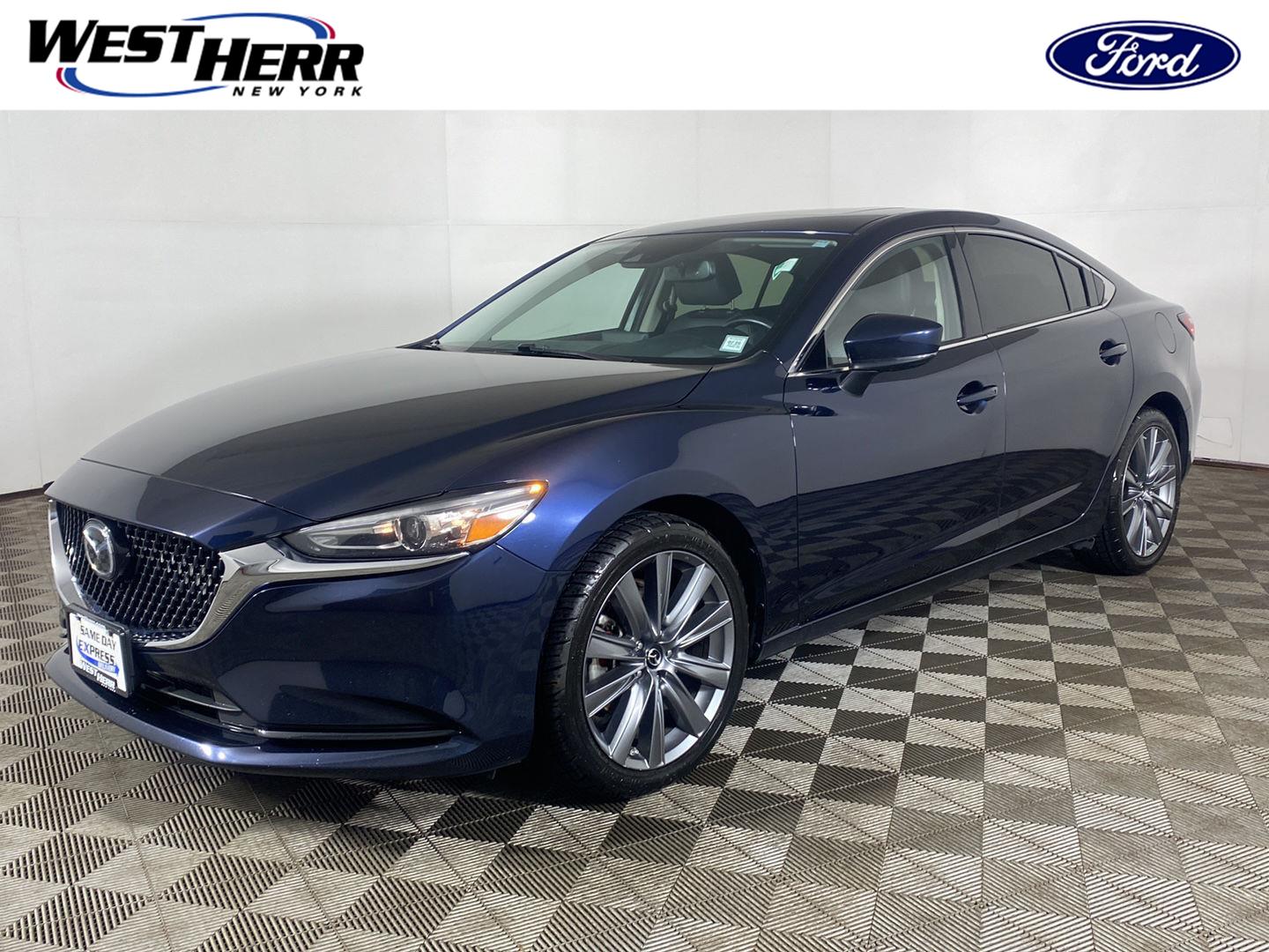 Deep Crystal Blue 2020 Mazda MAZDA6 Sedan Front-Wheel Drive Automatic