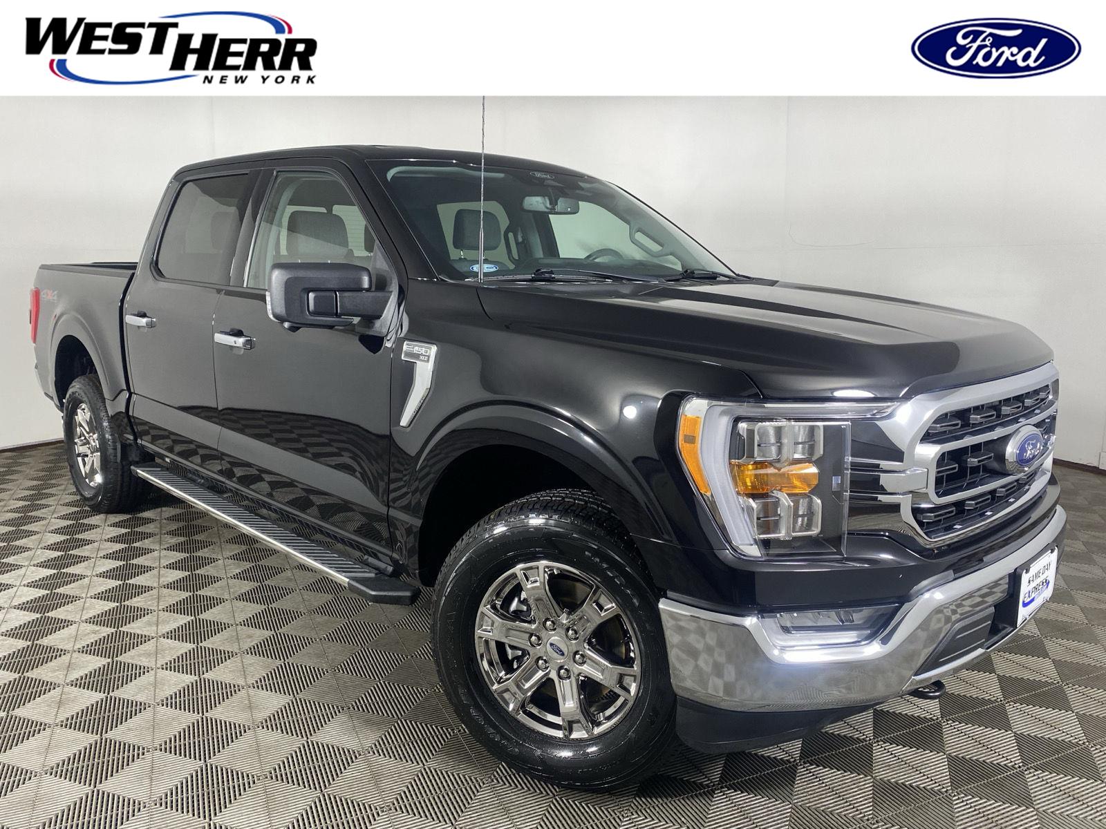 Agate Black 2022 Ford F-150 Pickup Truck Four-Wheel Drive Automatic