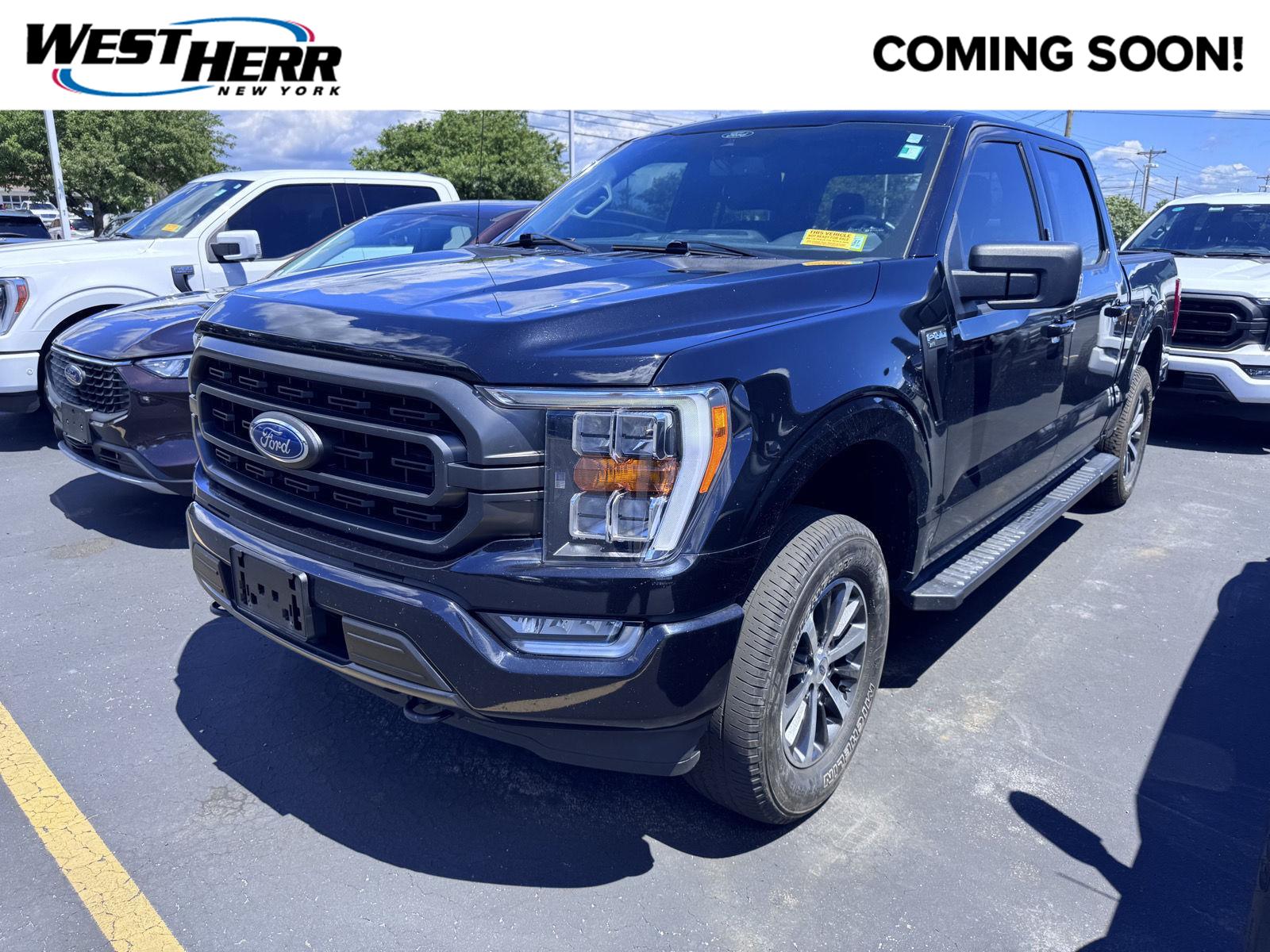 Agate Black 2021 Ford F-150 Pickup Truck Four-Wheel Drive Automatic