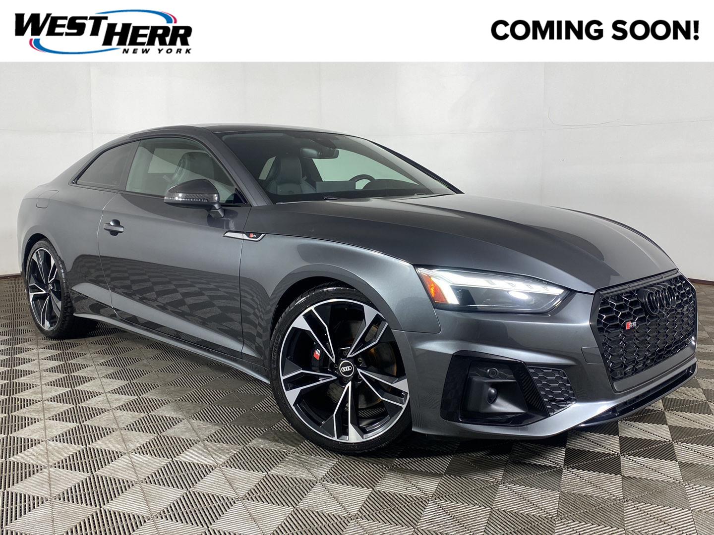 Daytona Gray Pearl Effect 2021 Audi S5 Coupe All-Wheel Drive Automatic
