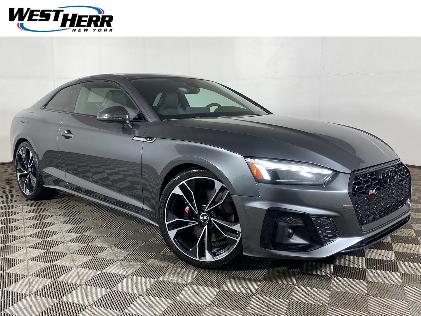 Daytona Gray Pearl Effect 2021 Audi S5 Coupe All-Wheel Drive Automatic