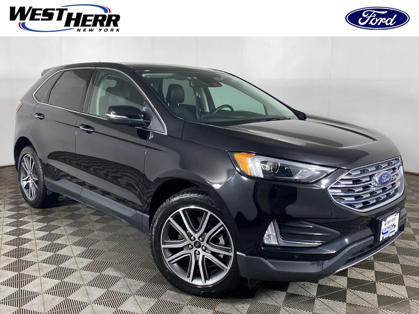 Agate Black 2024 Ford Edge SUV / Crossover All-Wheel Drive 8-Speed Automatic