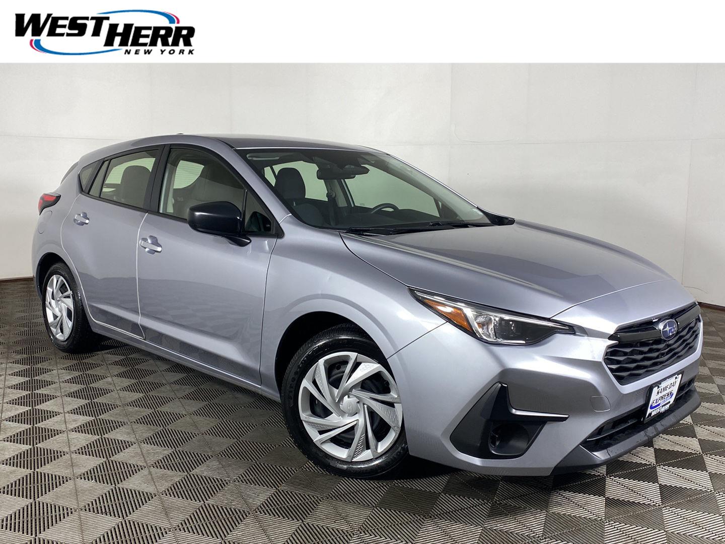 Ice Silver Metallic 2024 Subaru Impreza Wagon All-Wheel Drive Continuously Variable Transmission
