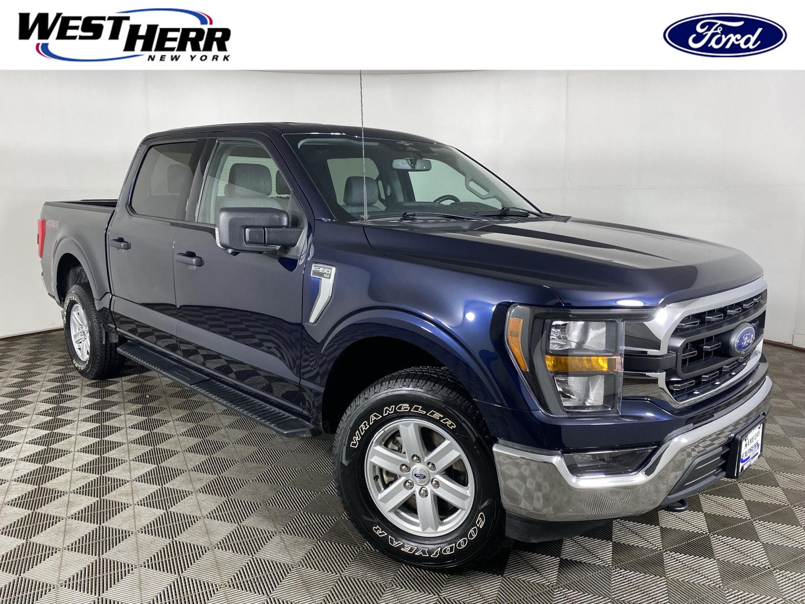 Antimatter Blue 2023 Ford F-150 Pickup Truck Four-Wheel Drive Automatic