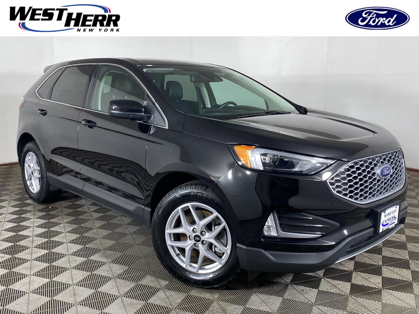 Agate Black 2023 Ford Edge SUV / Crossover All-Wheel Drive 8-Speed Automatic