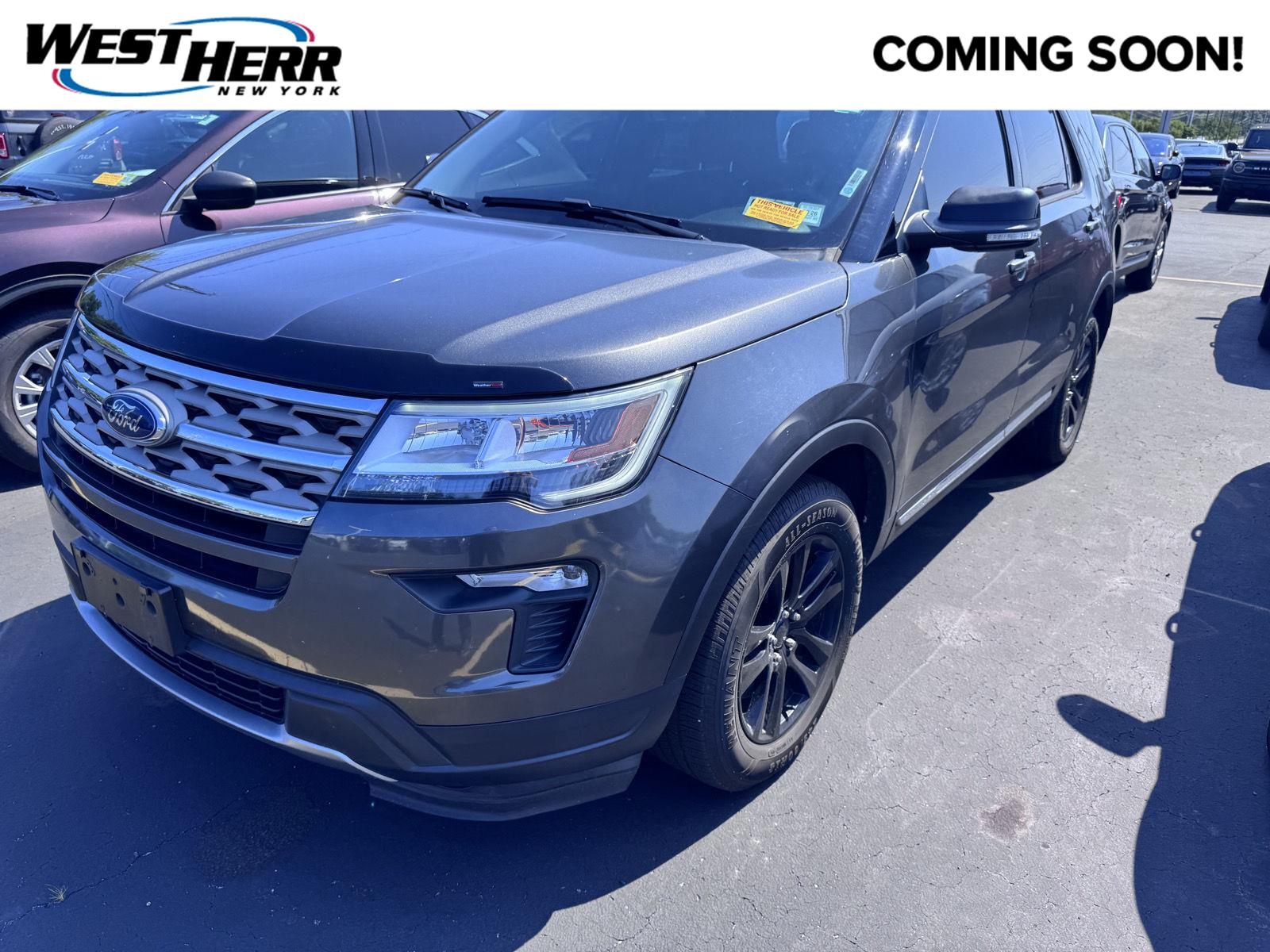 Gray (Magnetic) 2018 Ford Explorer SUV / Crossover All-Wheel Drive 6-Speed Automatic