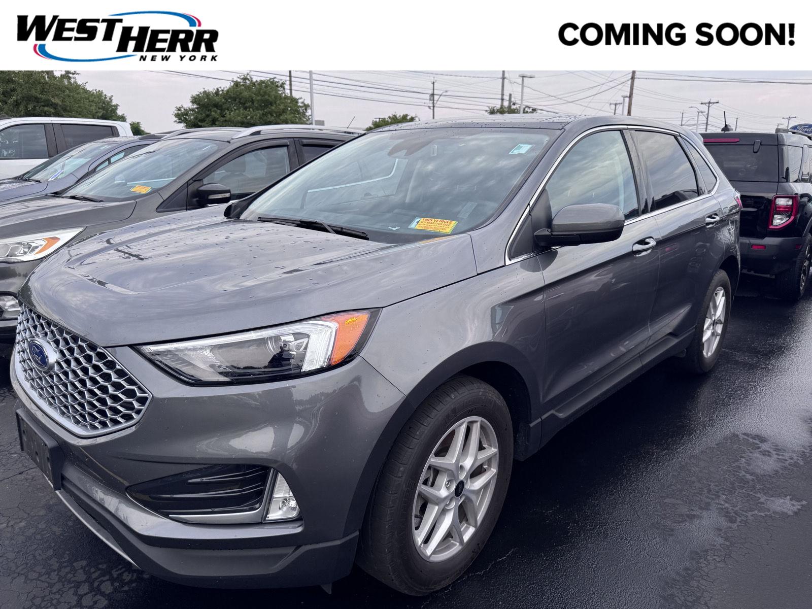 Carbonized Gray 2024 Ford Edge SUV / Crossover All-Wheel Drive 8-Speed Automatic