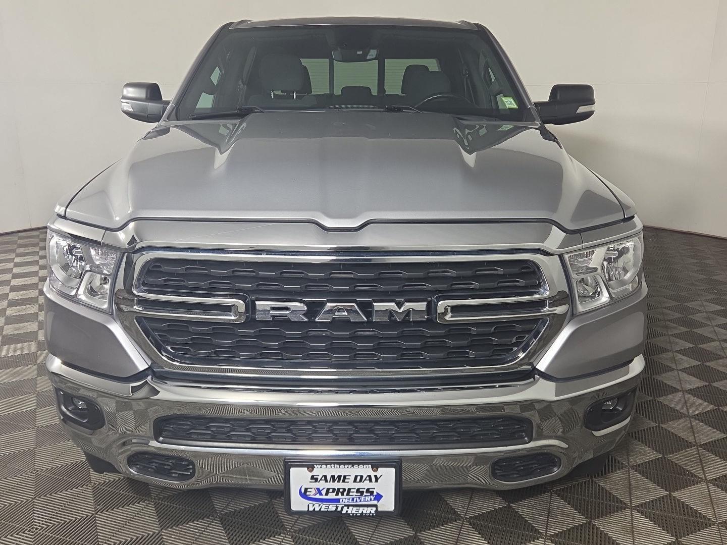 Used 2022 Billet Silver Metallic Clearcoat Ram Big Horn image 23