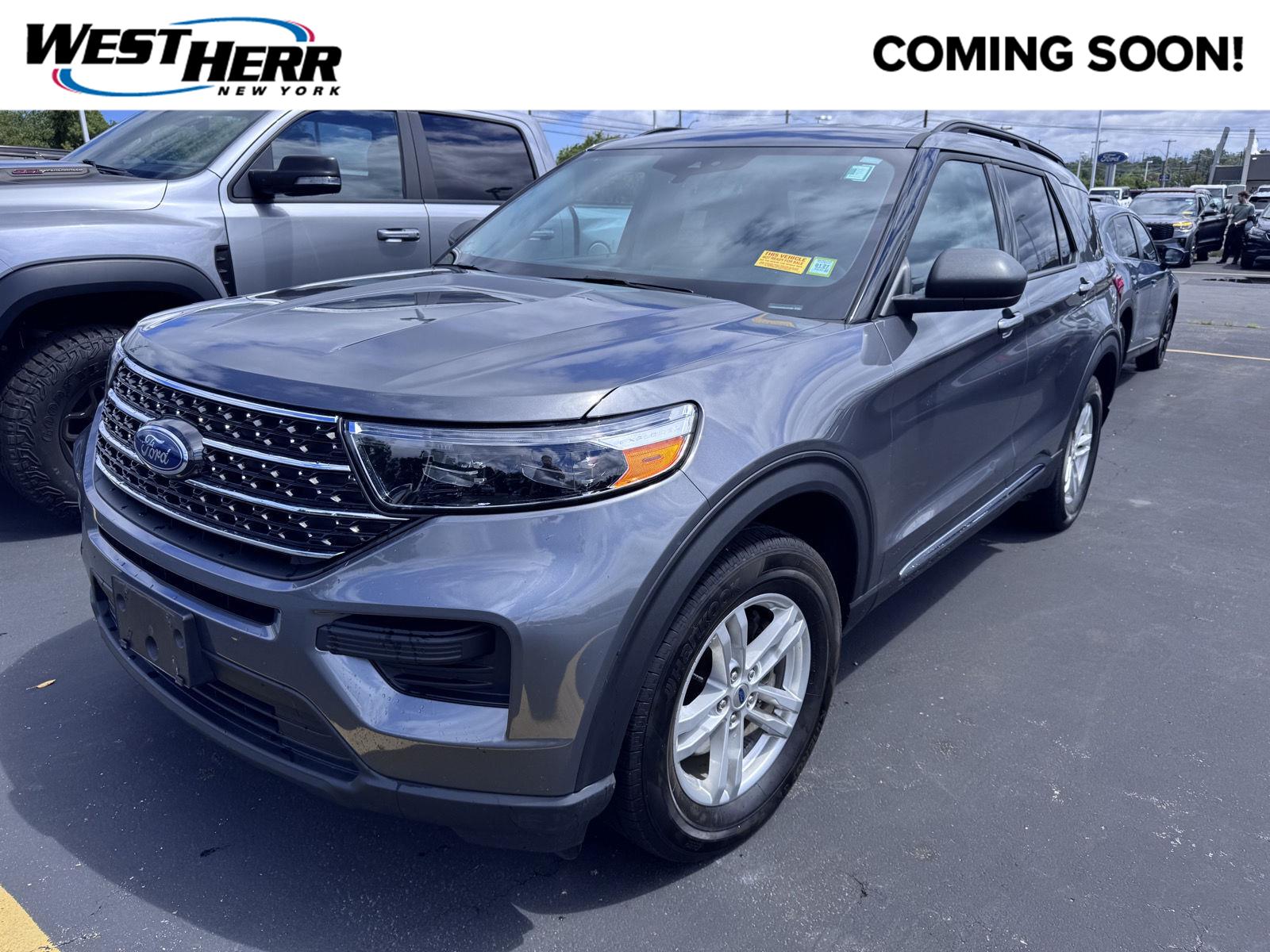 Carbonized Gray 2024 Ford Explorer SUV / Crossover All-Wheel Drive Automatic