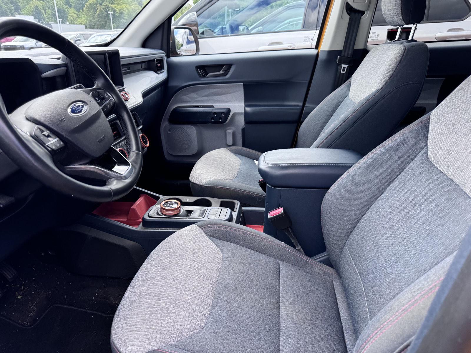 Used 2023 Cyber Orange Metallic Tri-Coat Ford XLT image 8