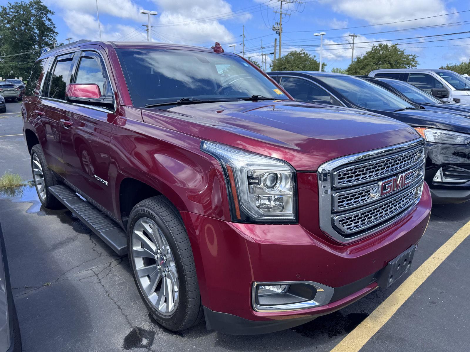 Used 2020 Crimson Red Tintcoat GMC SLE image 3