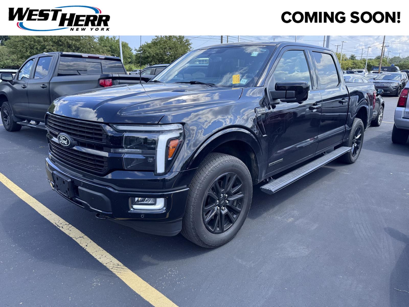 Agate Black 2024 Ford F-150 Pickup Truck Four-Wheel Drive Automatic