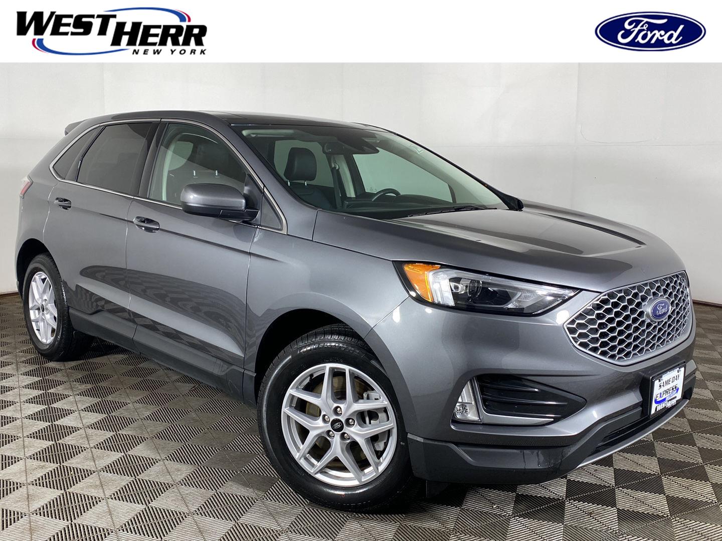 Carbonized Gray 2024 Ford Edge SUV / Crossover All-Wheel Drive 8-Speed Automatic
