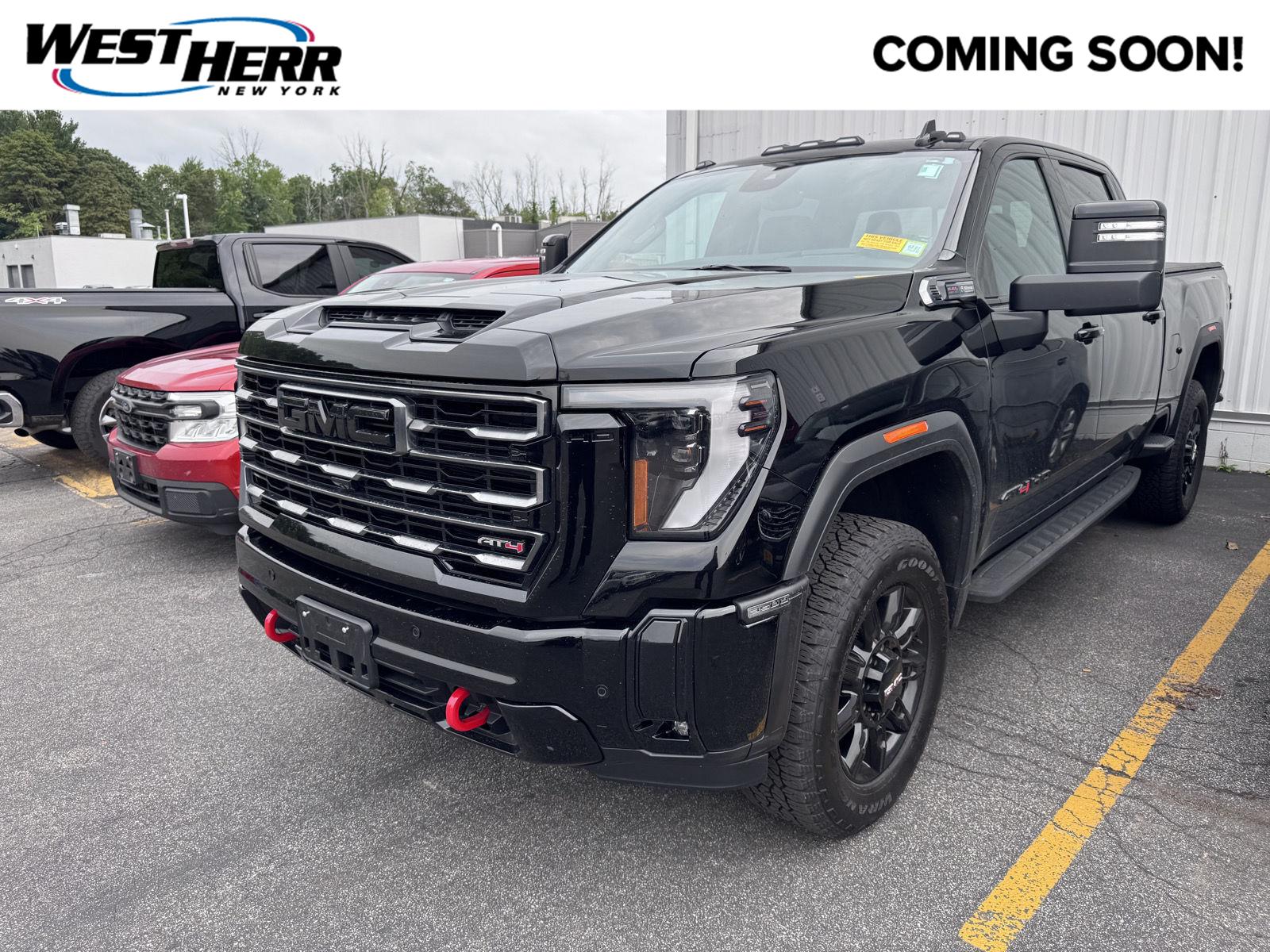 Onyx Black 2025 GMC Sierra 3500HD Pickup Truck Four-Wheel Drive Automatic