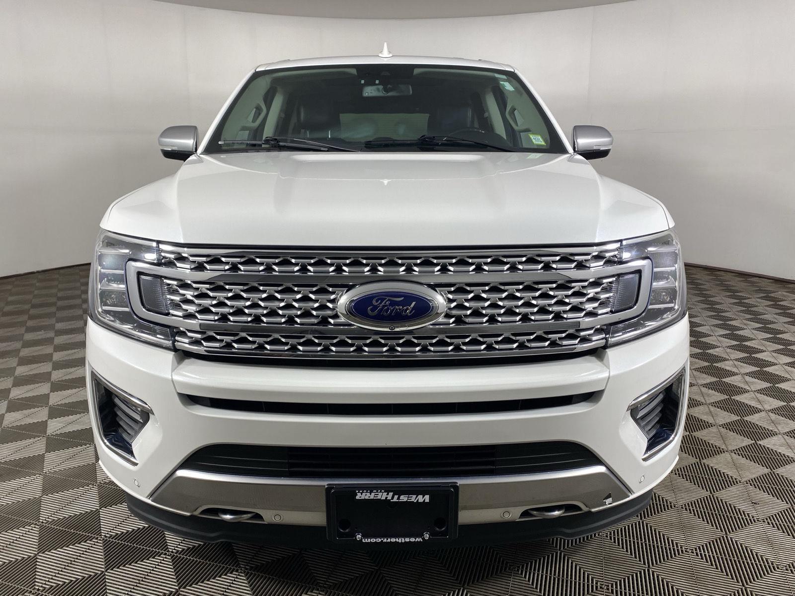 Used 2020 Star White Metallic Tri-Coat Ford Platinum image 2
