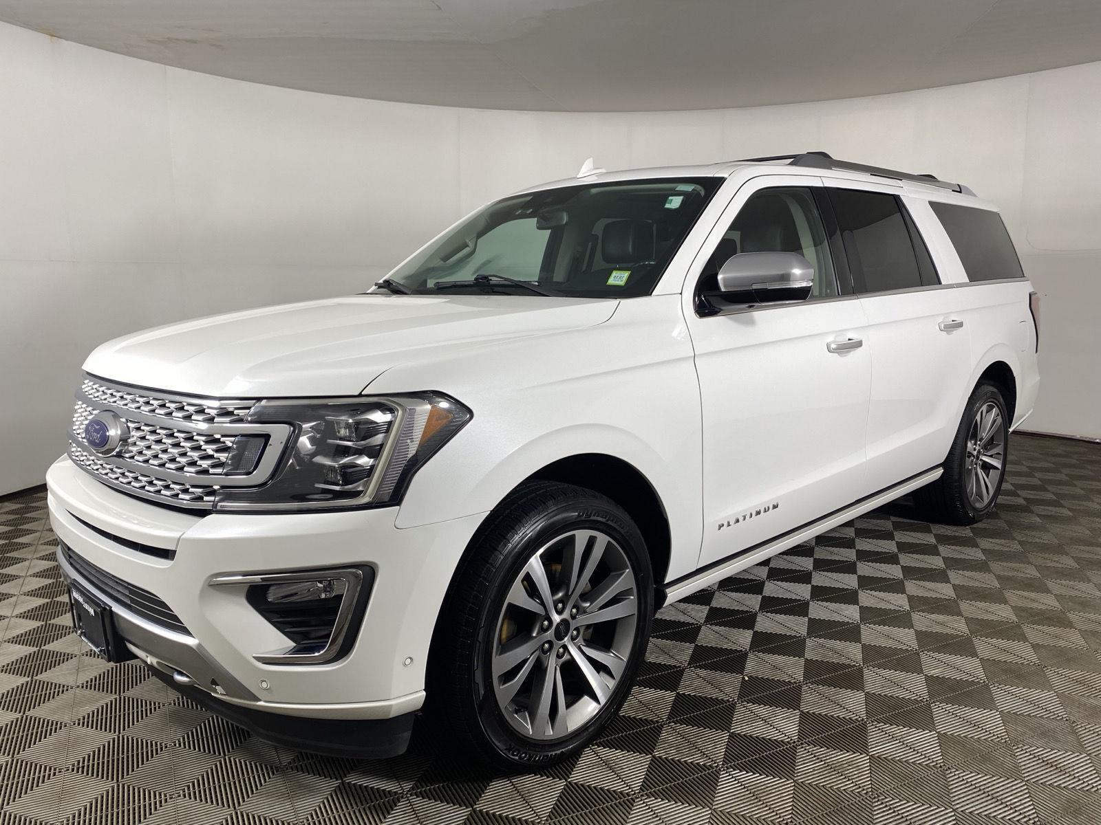 Used 2020 Star White Metallic Tri-Coat Ford Platinum image 3