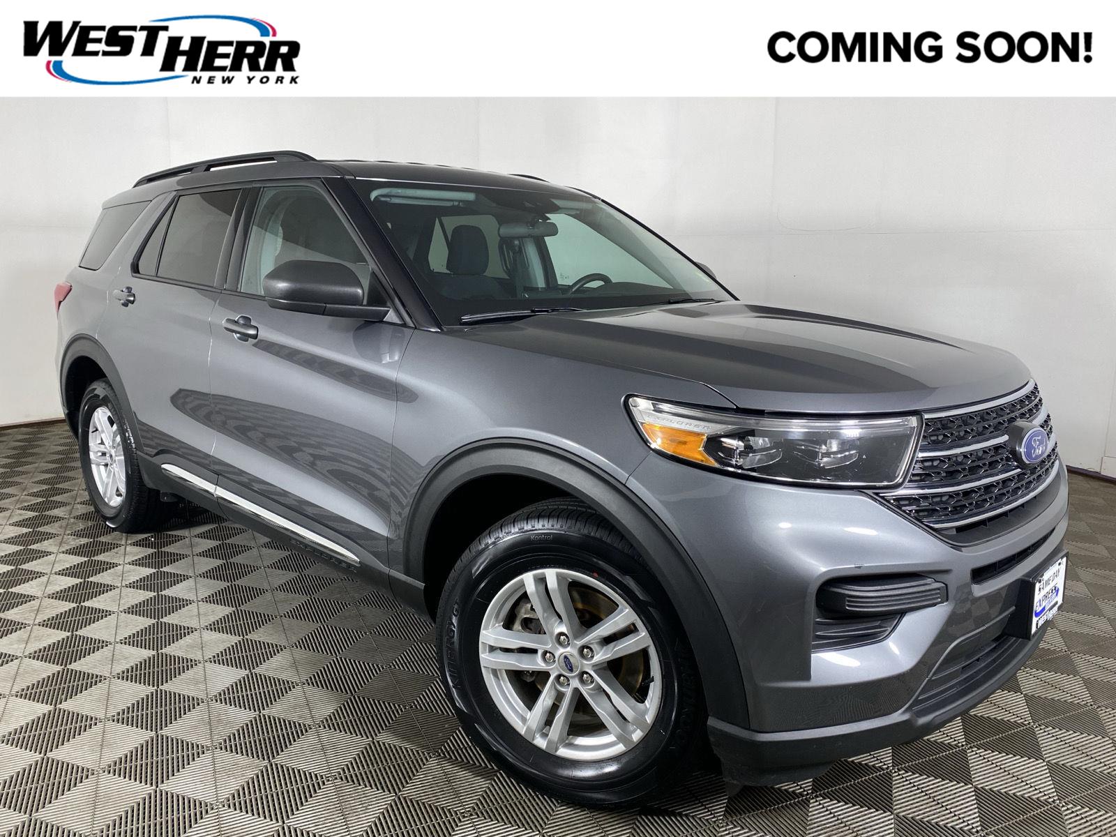Carbonized Gray 2024 Ford Explorer SUV / Crossover All-Wheel Drive Automatic