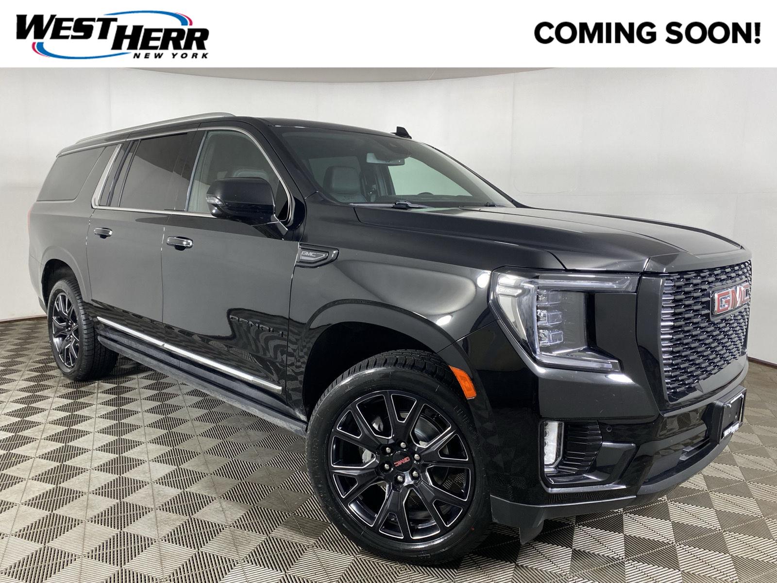 Onyx Black 2023 GMC Yukon XL SUV / Crossover Four-Wheel Drive Automatic