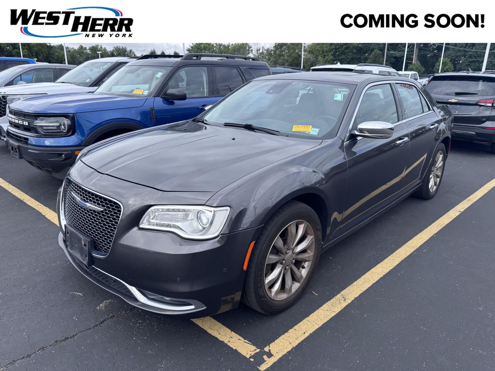 Gray (Granite Crystal Metallic Clearcoat) 2018 Chrysler 300 Sedan All-Wheel Drive 8-Speed Automatic