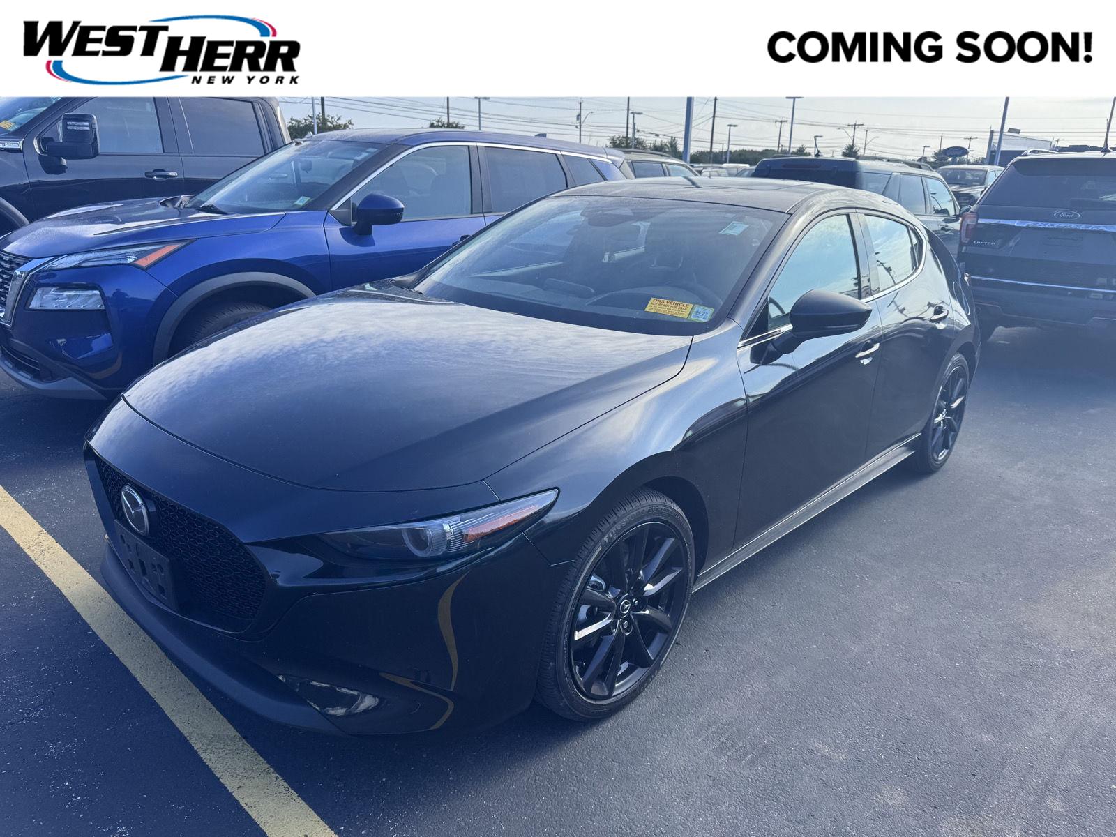 Jet Black Mica 2025 Mazda MAZDA3 Hatchback Front-Wheel Drive Manual
