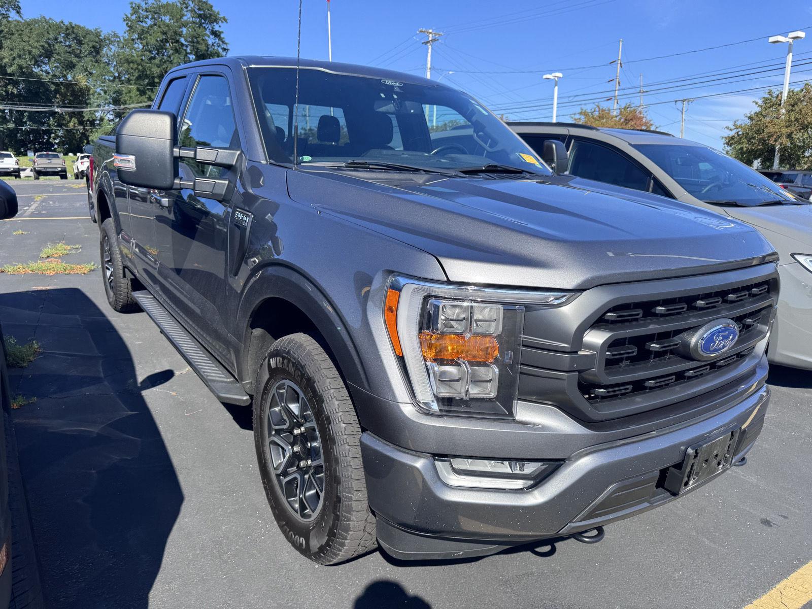 Used 2022 Carbonized Gray Ford XLT image 3
