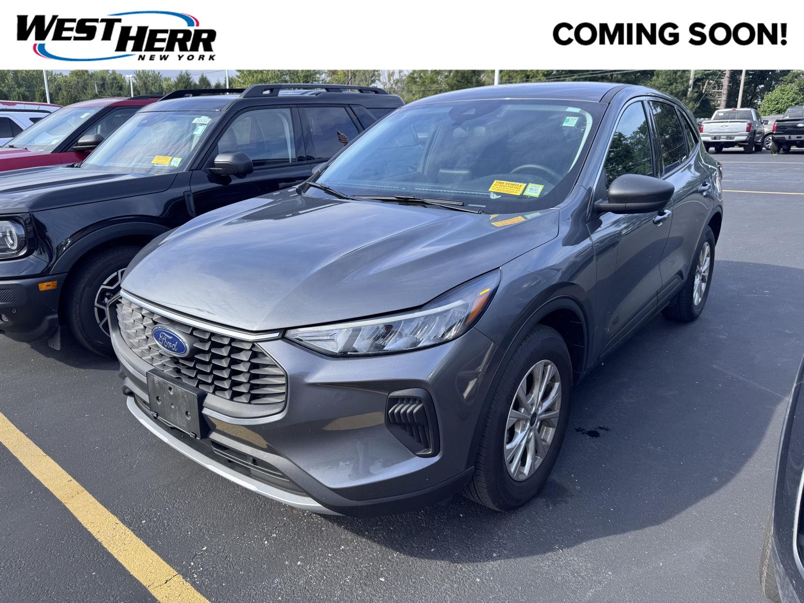 Carbonized Gray 2023 Ford Escape SUV / Crossover All-Wheel Drive 8-Speed Automatic