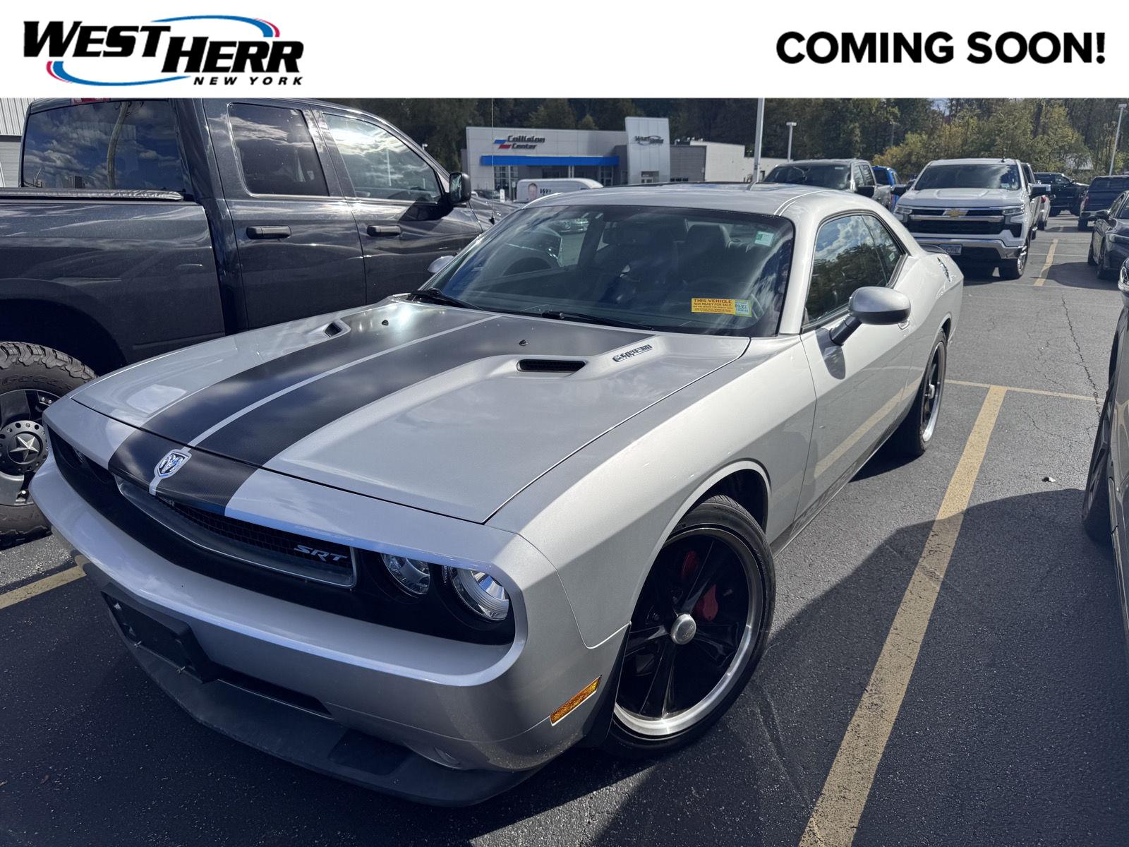 Bright Silver Metallic 2010 Dodge Challenger Coupe Rear-Wheel Drive 5-Speed Automatic