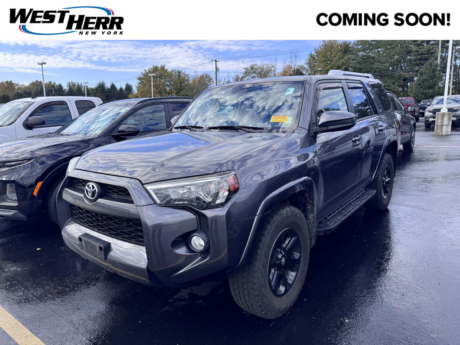 Magnetic Gray Metallic 2018 Toyota 4Runner SUV / Crossover Four-Wheel Drive Automatic