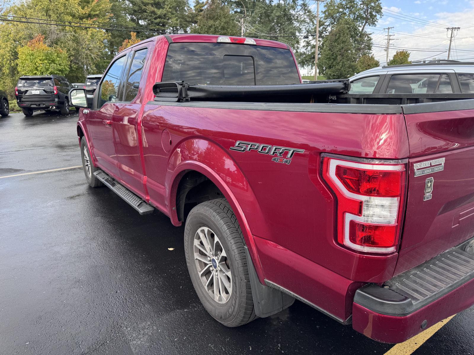Used 2018 Ruby Red Metallic Tinted Clearcoat Ford XLT image 4