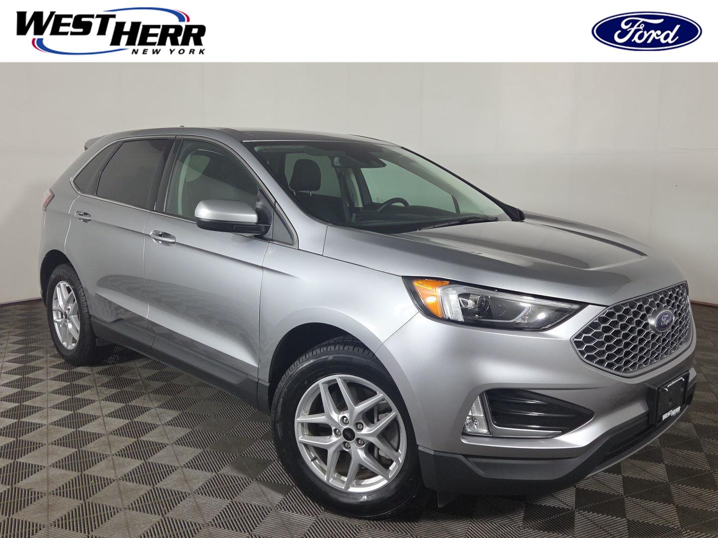 Iconic Silver 2024 Ford Edge SUV / Crossover All-Wheel Drive 8-Speed Automatic
