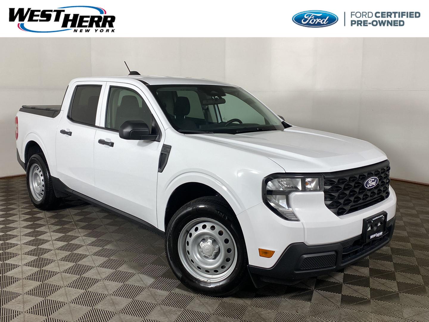 Oxford White 2025 Ford Maverick Pickup Truck Front-Wheel Drive 1-Speed Dual Clutch