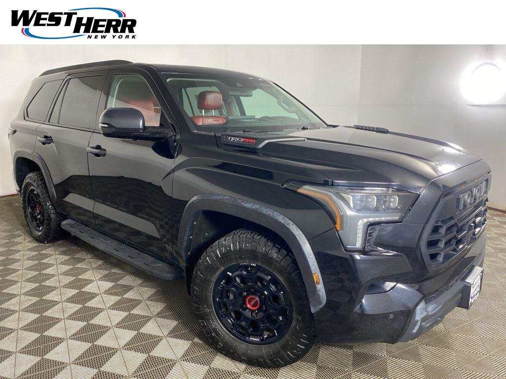 Midnight Black Metallic 2023 Toyota Sequoia SUV / Crossover Four-Wheel Drive Automatic