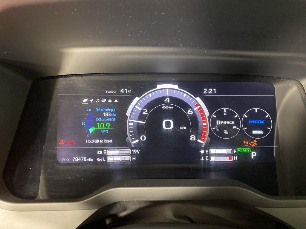 Used 2023 Midnight Black Metallic Toyota TRD Pro image 2