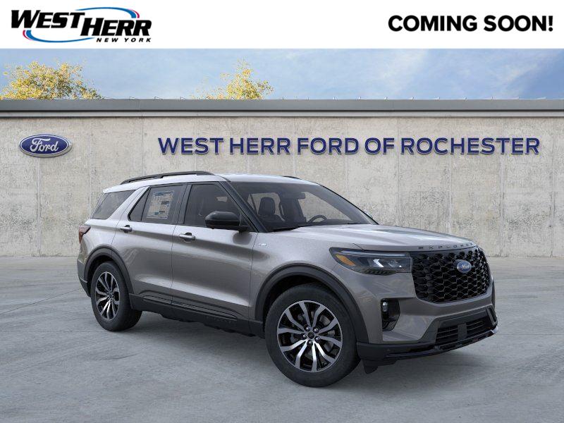 Carbonized Gray 2026 Ford Explorer SUV / Crossover All-Wheel Drive Automatic