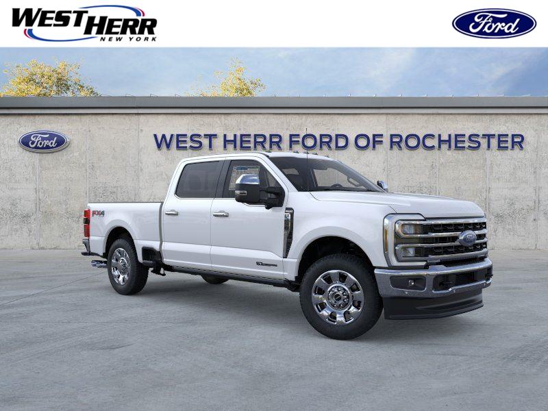 Star White Metallic Tri-Coat 2026 Ford F-250 Super Duty Pickup Truck Four-Wheel Drive Automatic