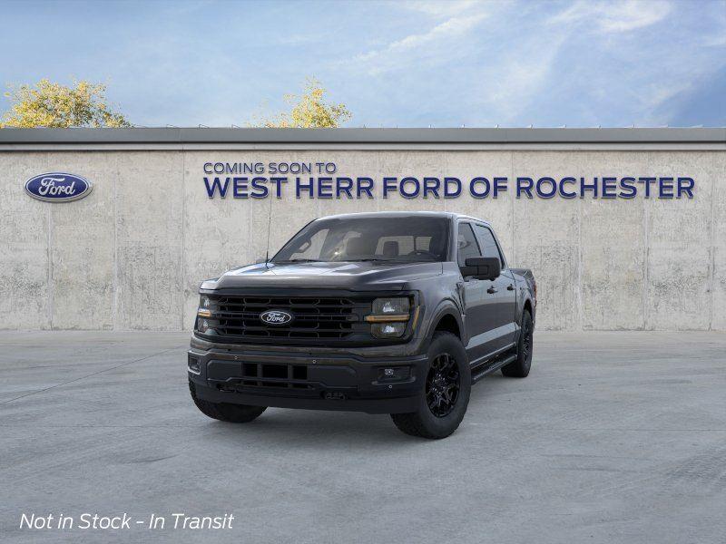 New 2026 Agate Black Metallic Ford XLT image 3